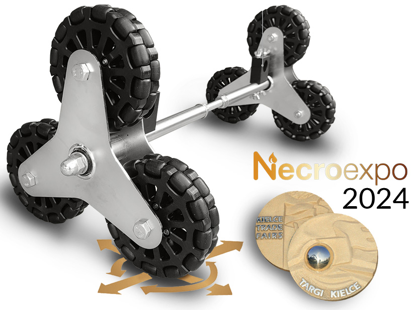 Ruote per barelle premiate al NECROEXPO 2024