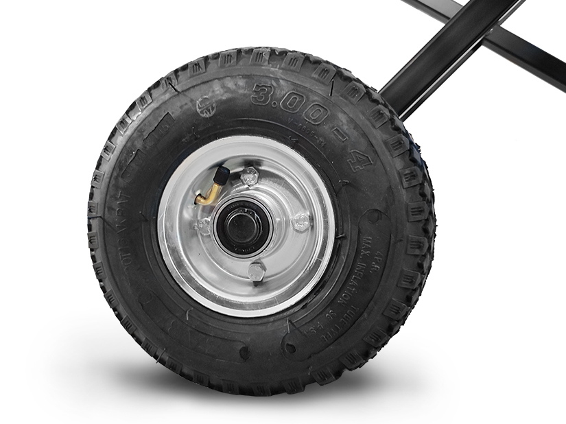 carrello funebre - Ruote anteriori