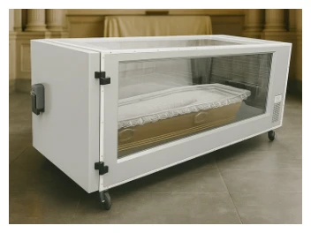 Catafalco refrigerato per un solo corpo