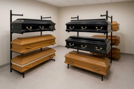 Scaffali per bare: Elemento chiave dell'attrezzatura per case funerarie moderne