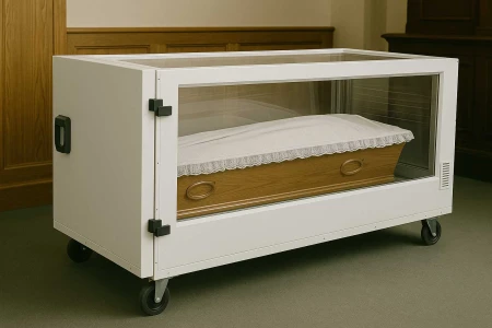Catafalco refrigerato e attrezzature moderne per imprese funebri – standard di dignità nel settore funerario