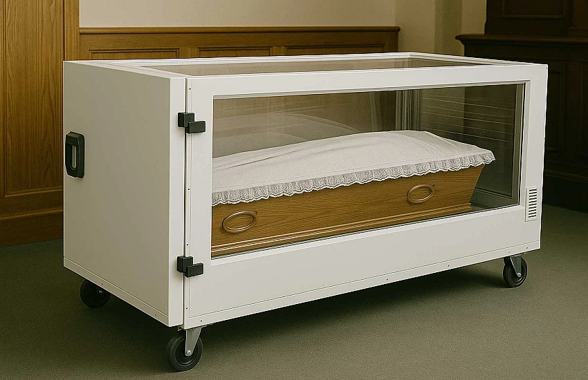 Catafalco refrigerato e attrezzature moderne per imprese funebri – standard di dignità nel settore funerario