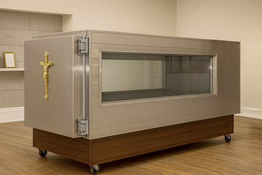 Catafalco refrigerato