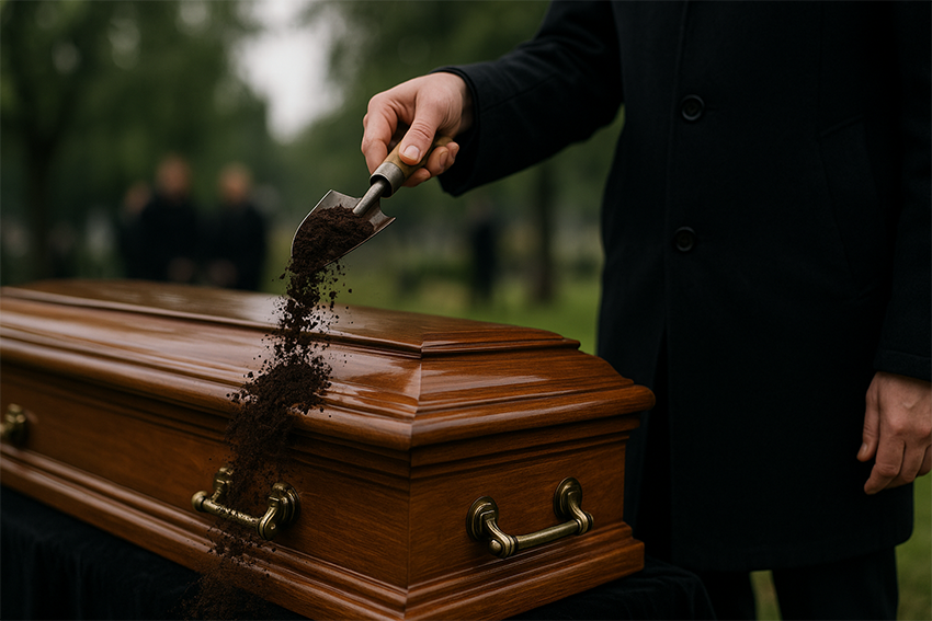 Paletta cerimoniale per la terra