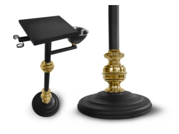 Leggio funebre n. 2 - altezza 106cm