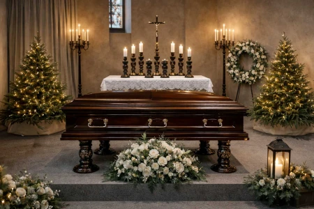 Set Natalizi e Promozioni per Imprese Funebri - Attrezzature Complete per la Cappella nella Stagione Cerimoniale