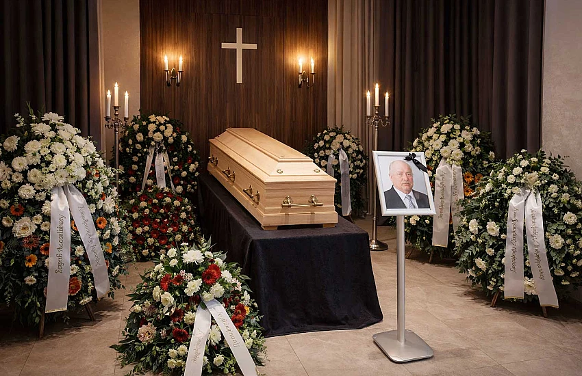 Standard di inizio anno per l'esposizione di fotografia e necrologio in cappella: semplice, stabile, estetico