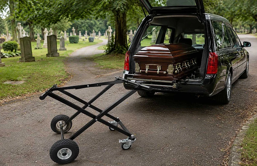 Quale carrello funebre scegliere – a forbice, fuoristrada o idraulico?
