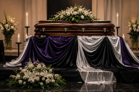 I colori del lutto. Perché la coltre funebre è nera, viola, argento o bianca – e cosa dice quella scelta sulla cerimonia