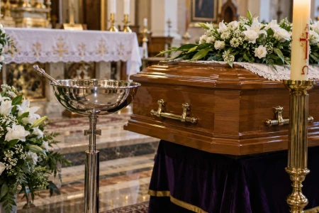 Come l'aspersorio e la bacinella per l'acqua benedetta hanno percorso il cammino da un ramoscello d'issopo alla cappella funeraria di oggi