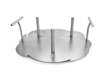 Portaurna Lustrato in Acciaio Inox