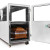 Catafalco refrigerato con parte in vetro