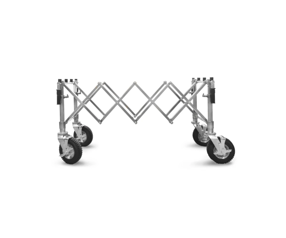 carrello-per-bara-argento-con-ruote-girevoli