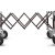 Carrello portaferetri pieghevole STANDARD marrone