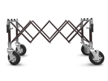 Carrello portaferetri pieghevole STANDARD marrone