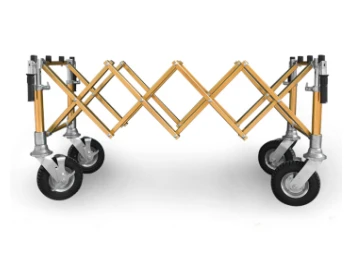 Carrello a forbice, PREMIUM, marrone
