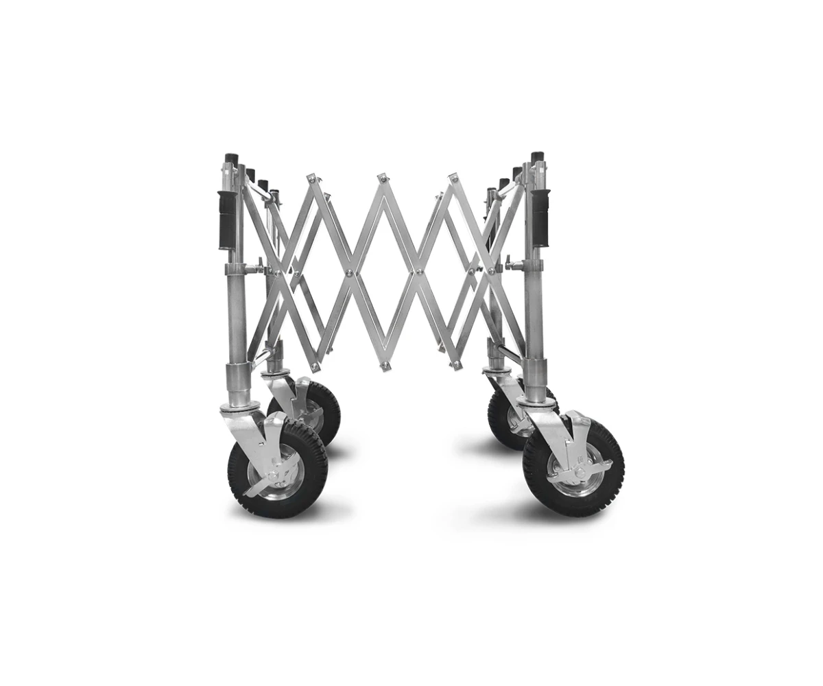 carrello-bara-silver-con-design-compatto