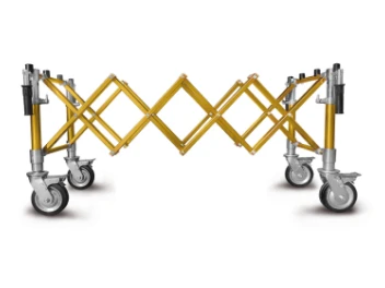 Carrello portaferetri pieghevole COMPACT, ruote piccole