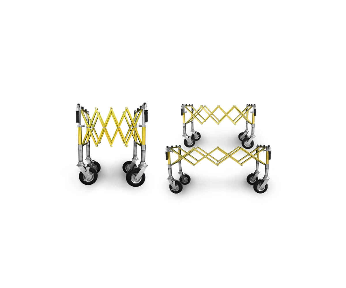 carrello-a-forbice-pieghevole-oro